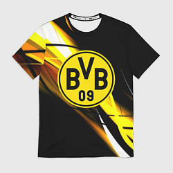 Мужская футболка Borussia спортивная геометрия