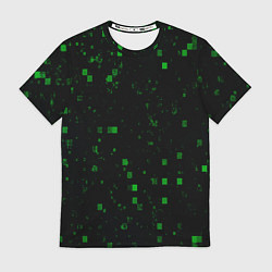Мужская футболка Color green khaki