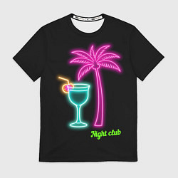 Мужская футболка Night club