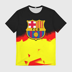 Мужская футболка Borussia абстракция золото геометрия