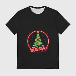 Мужская футболка New year