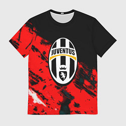 Мужская футболка Juventus кераски текстура