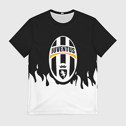 Мужская футболка Juventus белый огонь