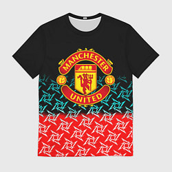 Мужская футболка Манчестер Юнайтед ниндзя паттерн