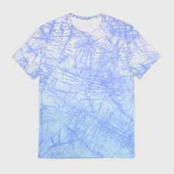 Мужская футболка В инее