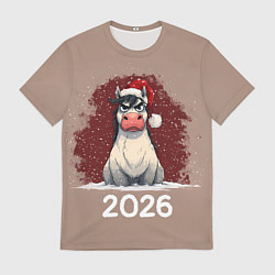 Мужская футболка Сердитая лошадка 2026