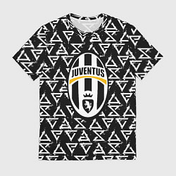 Мужская футболка Juventus pattern Witcher
