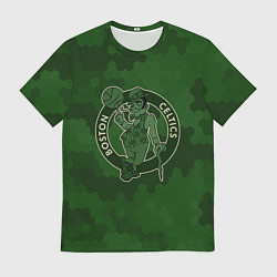 Мужская футболка NBA Celtics camo