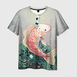 Мужская футболка Рыба