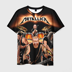 Мужская футболка Metallica Band