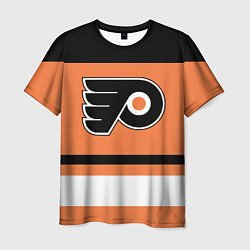 Футболка мужская Philadelphia Flyers цвета 3D-принт — фото 1