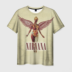 Мужская футболка Nirvana Angel