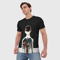 Футболка мужская Three Days Grace: Skeleton, цвет: 3D-принт — фото 2