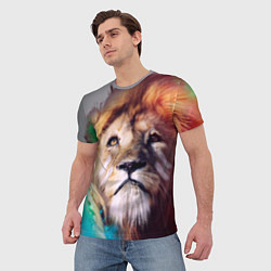 Футболка мужская Lion King, цвет: 3D-принт — фото 2