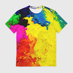 Мужская футболка Индуистский фестиваль красок