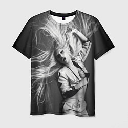 Футболка мужская Lady Gaga, цвет: 3D-принт