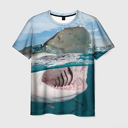 Мужская футболка Хищная акула