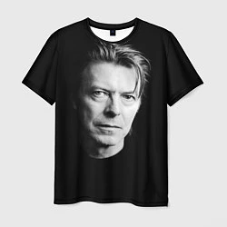 Мужская футболка David Bowie: Black Face