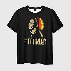 Футболка мужская Bob Marley, цвет: 3D-принт