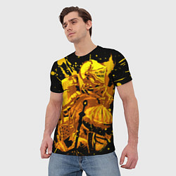 Футболка мужская Dark Souls: Gold Knight, цвет: 3D-принт — фото 2