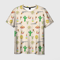 Мужская футболка Мексиканский коллаж