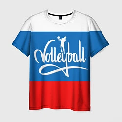 Мужская футболка Волейбол 27