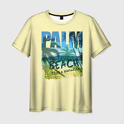 Мужская футболка Beach it is a Paradise
