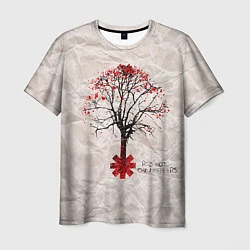 Мужская футболка RHCP: Red Tree