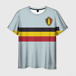 Футболка мужская Сборная Бельгии по футболу, цвет: 3D-принт