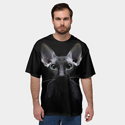 Футболка оверсайз мужская Сфинкс 2, цвет: 3D-принт — фото 2