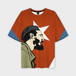 Мужская футболка оверсайз Куба