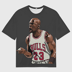 Мужская футболка оверсайз Bulls 23: Jordan