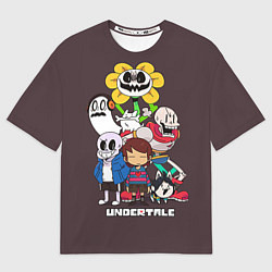 Футболка оверсайз мужская Undertale 3, цвет: 3D-принт