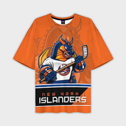 Мужская футболка оверсайз New York Islanders