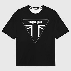 Футболка оверсайз мужская Triumph 4, цвет: 3D-принт