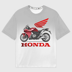 Футболка оверсайз мужская Honda 2, цвет: 3D-принт