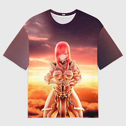 Футболка оверсайз мужская Fairy Tail, цвет: 3D-принт