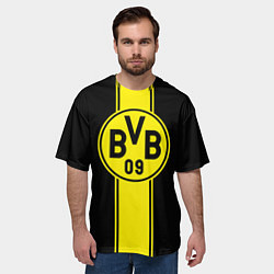 Футболка оверсайз мужская BVB, цвет: 3D-принт — фото 2
