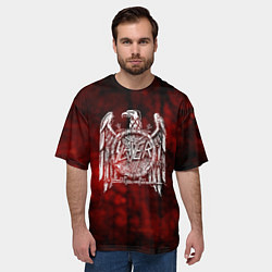 Футболка оверсайз мужская Slayer: Blooded Eagle, цвет: 3D-принт — фото 2