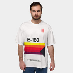 Футболка оверсайз мужская VHS E-180, цвет: 3D-принт — фото 2