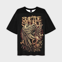 Мужская футболка оверсайз Suicide Silence