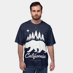 Футболка оверсайз мужская California Republic, цвет: 3D-принт — фото 2