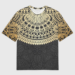 Футболка оверсайз мужская Абстракционизм, цвет: 3D-принт