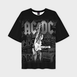 Мужская футболка оверсайз AC/DC: Rock You
