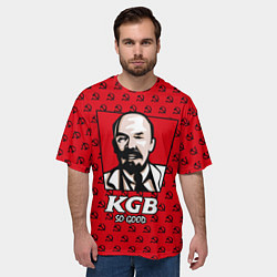 Футболка оверсайз мужская KGB: So Good, цвет: 3D-принт — фото 2