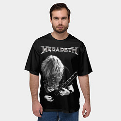 Футболка оверсайз мужская Dave Mustaine, цвет: 3D-принт — фото 2
