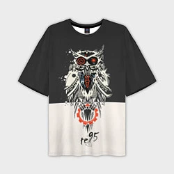 Мужская футболка оверсайз TDD Owl 95