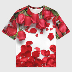 Футболка оверсайз мужская Сильные чуства, цвет: 3D-принт