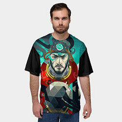 Футболка оверсайз мужская Prey 3, цвет: 3D-принт — фото 2