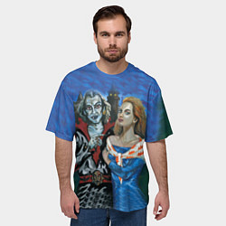 Футболка оверсайз мужская Король и Шут, цвет: 3D-принт — фото 2